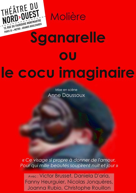 Affiche Sganarelle ou le Cocu Imaginaire
